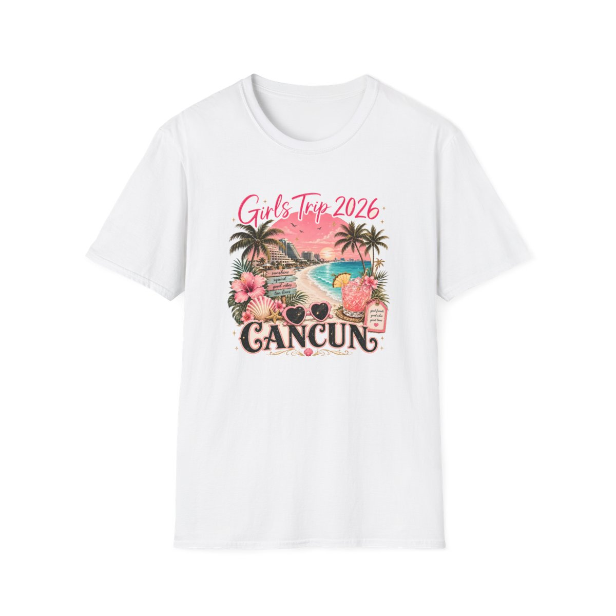 Girls Trip 2026 Cancun T-Shirt