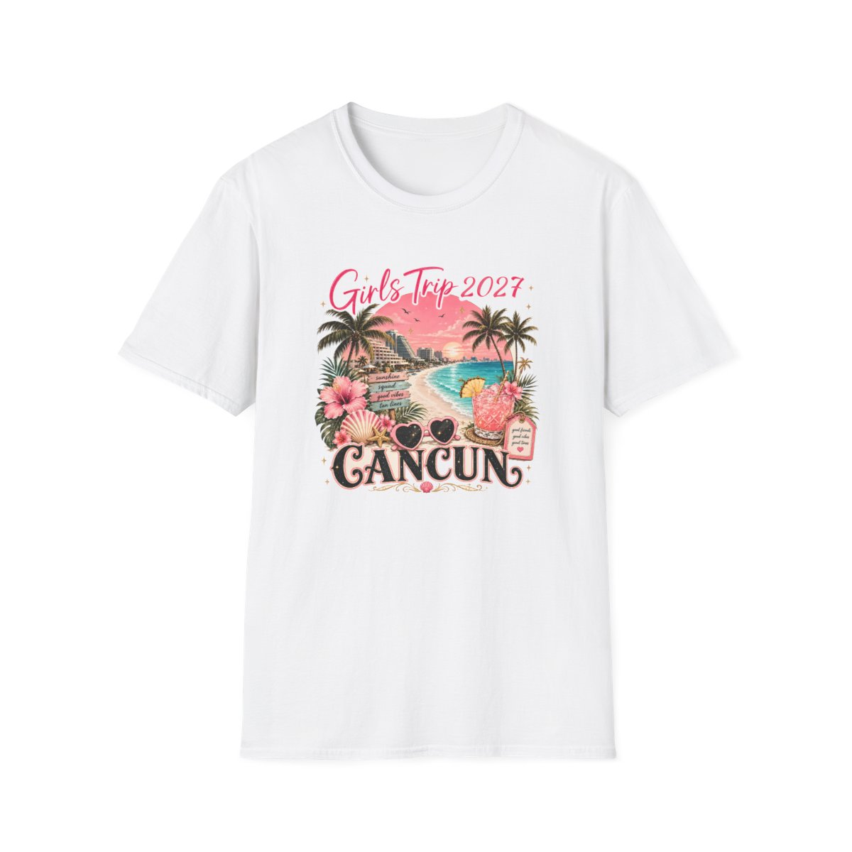 Girls Trip 2027 Cancun T-Shirt
