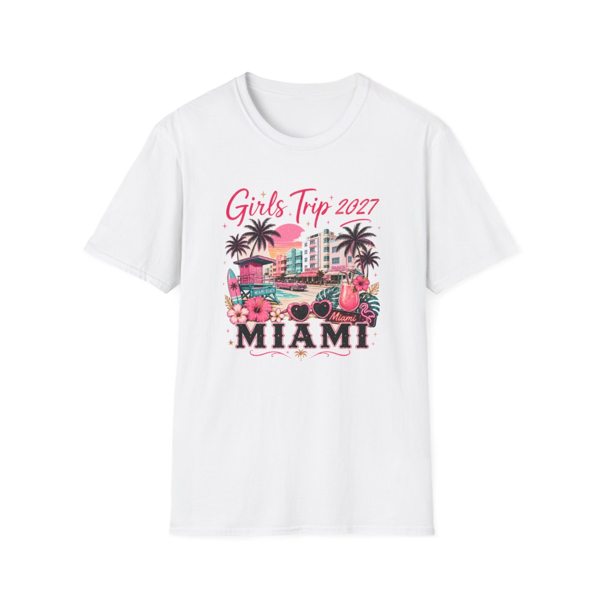 Girls Trip 2027 Miami T-Shirt